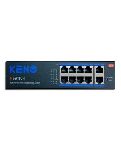 KN-SW802POE+. Коммутатор с питанием по PoE. KENO в Кемерово