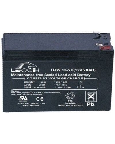 LEOCH DJW 12-5,0. Аккумулятор герметичный свинцово-кислотный. LEOCH в Кемерово