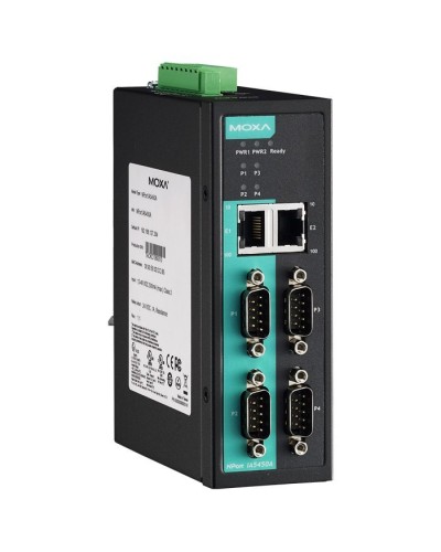 NPort IA5450A. 4-портовый усовершенствованный преобразователь. MOXA в Кемерово