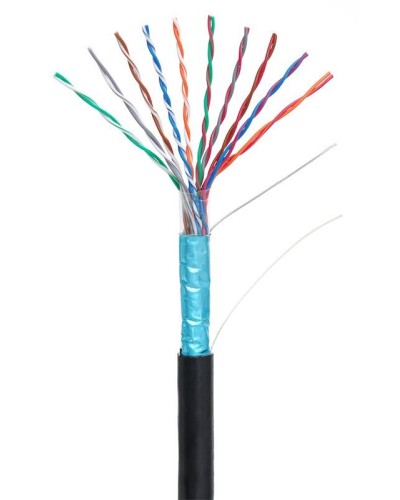 F/UTP 10pair, Cat5, Out, PE (EC-UF010-5-PE-BK-3). Кабель «витая пара» (LAN) для структурированных систем связи. NETLAN в Кемерово