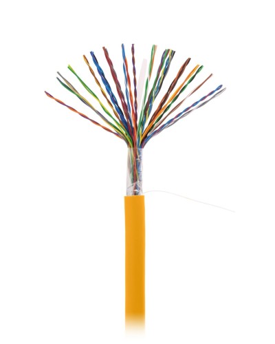 U/UTP 25pair, Cat5, In, LSZH (EC-UU025-5-LSZH-OR-3). Кабель «витая пара» (LAN) для структурированных систем связи. NETLAN в Кемерово