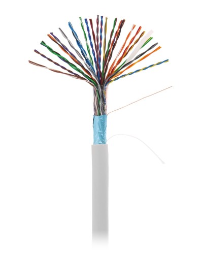 F/UTP 25pair, Cat5, In, PVC (EC-UF025-5-PVC-GY-3). Кабель «витая пара» (LAN) для структурированных систем связи. NETLAN в Кемерово