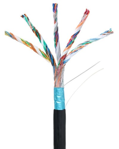 F/UTP 25pair, Cat5, Out, PE (EC-UF025-5-PE-BK-3). Кабель «витая пара» (LAN) для структурированных систем связи. NETLAN в Кемерово