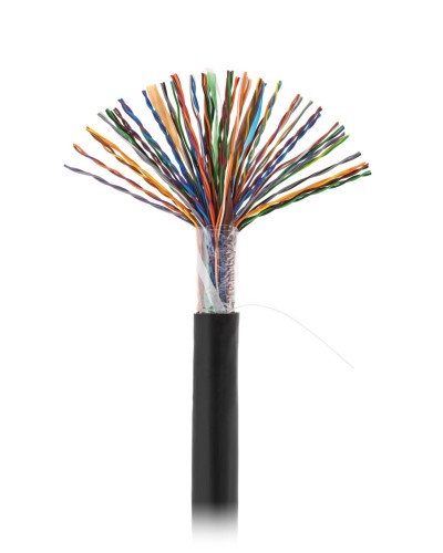 U/UTP 50pair, Cat5, Out, PE (EC-UU050-5-PE-BK-3). Кабель «витая пара» (LAN) для структурированных систем связи. NETLAN в Кемерово