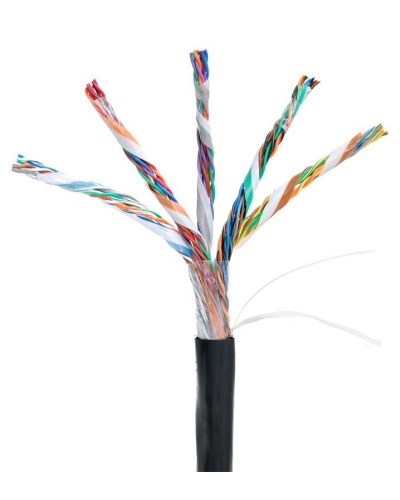 U/UTP 25pair, Cat5, Out, PE (EC-UU025-5-PE-BK-3). Кабель «витая пара» (LAN) для структурированных систем связи. NETLAN в Кемерово