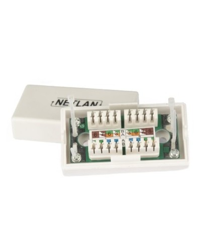 EC-UCB-IDC-UD2-WT-10 (10 шт). Проходной соединитель. NETLAN в Кемерово