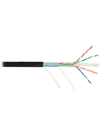 F/UTP 4pair, Cat6, Solid, In/Out, нг(А)-HF (NMC 4240C-BK). Кабель «витая пара» (LAN) для структурированных систем связи. NIKOMAX в Кемерово
