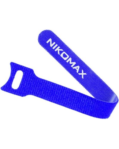 NMC-CTV240-16-SB-BL-10 (10шт). Стяжка-липучка с мягкой пряжкой. NIKOMAX в Кемерово