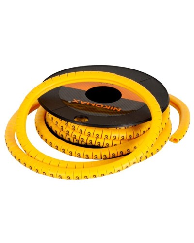 NMC-CMR-1-YL-500 (500шт). Маркер кабельный. NIKOMAX в Кемерово