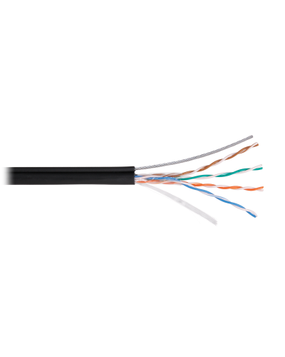 U/UTP 4pair, Cat5e, Solid, Out, SW, PVC (NMC 4805B-BK). Кабель «витая пара» (LAN) для структурированных систем связи. NIKOMAX в Кемерово