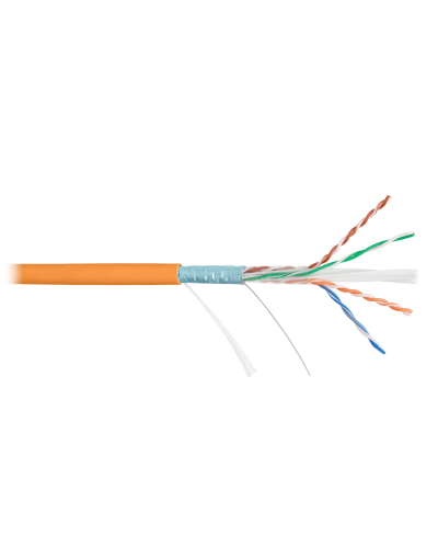 F/UTP 4pair, Cat6, Solid, In/Out, нг(А)-HF (NMC 9240C-OR). Кабель «витая пара» (LAN) для структурированных систем связи. NIKOMAX в Кемерово