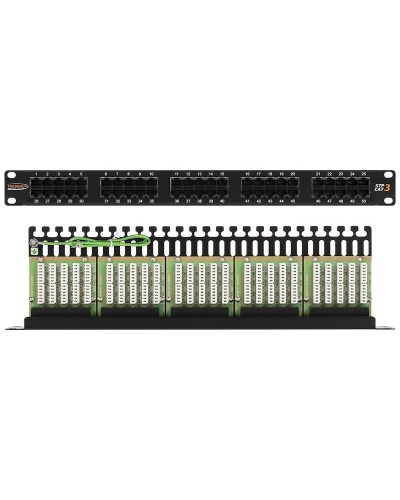 NMC-RP50UC3-1U-BK. Патч-панель 19. NIKOMAX в Кемерово