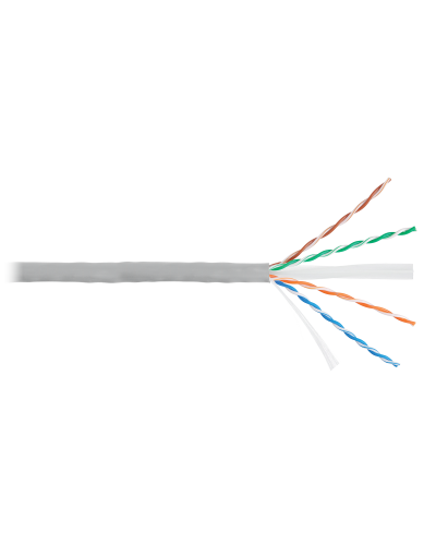U/UTP 4pair, Cat6, Solid, In, PVC (NMC 4140A-GY). Кабель «витая пара» (LAN) для структурированных систем связи. NIKOMAX в Кемерово