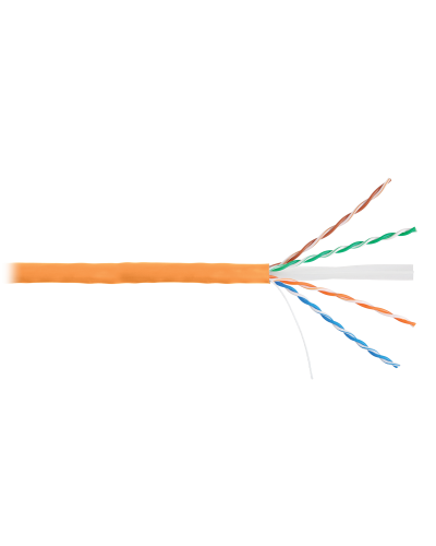 U/UTP 4pair, Cat6a, Solid, In, нг(А)-HF (NMC 9155C-OR). Кабель «витая пара» (LAN) для структурированных систем связи. NIKOMAX в Кемерово