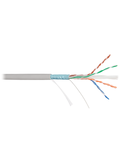 F/UTP 4pair, Cat6, Solid, In, нг(А)-HF (NMC 4240C-GY). Кабель «витая пара» (LAN) для структурированных систем связи. NIKOMAX в Кемерово