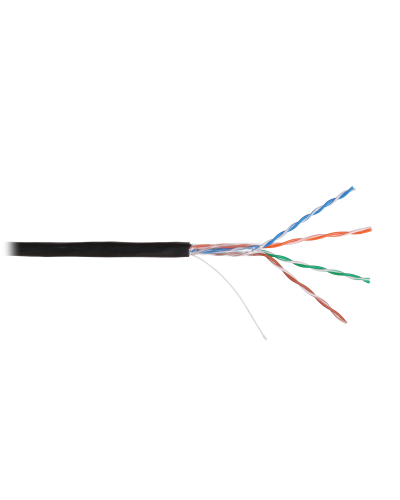 U/UTP 4pair, Cat5e, Solid, Out, PVC (NMC 9100B-BK). Кабель «витая пара» (LAN) для структурированных систем связи. NIKOMAX в Кемерово