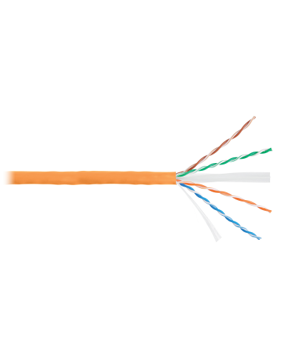 U/UTP 4pair, Cat6, Solid, In, нг(А)-HF (NMC 2140C-OR). Кабель «витая пара» (LAN) для структурированных систем связи. NIKOMAX в Кемерово