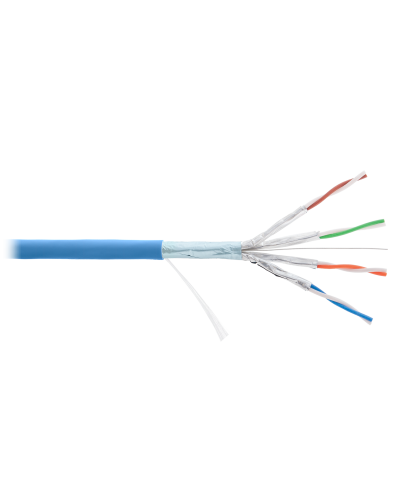 F/FTP 4pair, Cat6a, Solid, In, нг(А)-HF (NMC 4355C-IB). Кабель «витая пара» (LAN) для структурированных систем связи. NIKOMAX в Кемерово