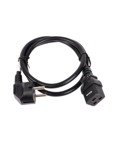 NTSS-PC19772 C19-Schuko проводник.:3х1.5мм2 3м 220/250В 16А черный. Кабель питания. NTSS в Кемерово
