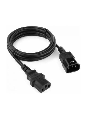 NTSS-PC13142 C13-С14 проводник.:3х0.75мм2 1.8м 220/250В 10А черный. Кабель питания. NTSS в Кемерово