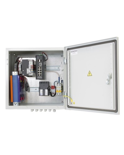 OS-44TB1(SW-80802/ILS(port 90W)). Уличный коммутатор с PoE. OSNOVO в Кемерово