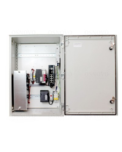 OSP-46TB1(SW-60812/I). Уличная станция с термостабилизацией и резервным питанием. OSNOVO в Кемерово