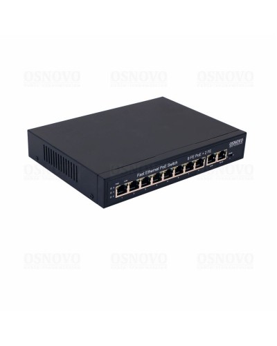 SW-21000(120W). Коммутатор 10-портовый  Fast Ethernet с PoE. OSNOVO в Кемерово