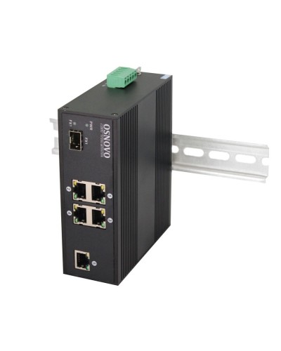 SW-40501/IC. Промышленный PoE коммутатор Fast Ethernet на 6 портов. OSNOVO в Кемерово