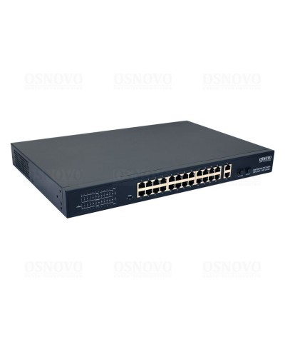 SW-62422(400W). Коммутатор 24-портовый  Fast Ethernet с PoE. OSNOVO в Кемерово