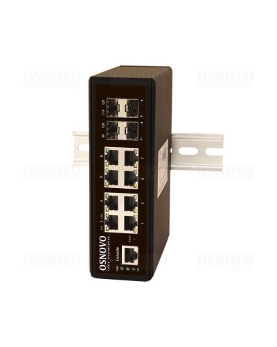 SW-70804/IL. Промышленный коммутатор Gigabit Ethernet на 12 портов. OSNOVO в Кемерово