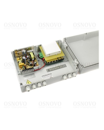 SW-80402-W(port 60W). Коммутатор 6-портовый. OSNOVO в Кемерово