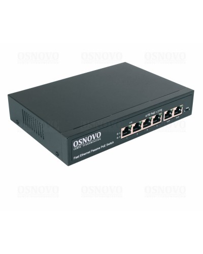 SW-20600/A(80W). Коммутатор Fast Ethernet на 6 портов. OSNOVO в Кемерово