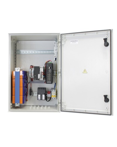 OSP-46TB1(SW-80802/ILS(port 90W)). Уличный коммутатор с PoE. OSNOVO в Кемерово