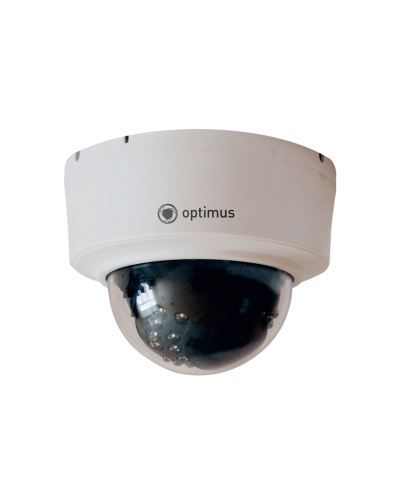 IP-S025.0(2.8)P_V.1. Видеокамера IP купольная. Optimus в Кемерово