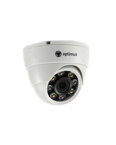 IP-E022.1(2.8)PF_V.1. Видеокамера IP купольная. Optimus в Кемерово