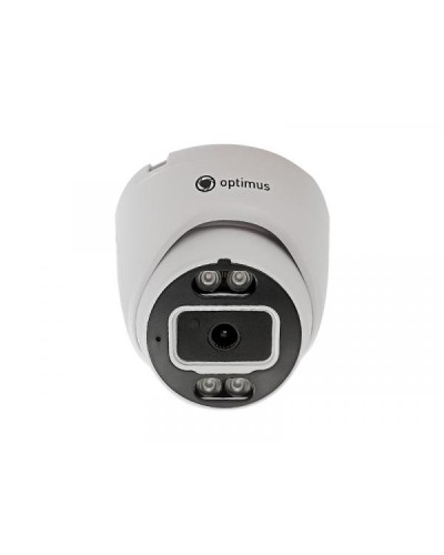 IP-S025.0(2.8)MP_V.2. Видеокамера IP купольная. Optimus в Кемерово