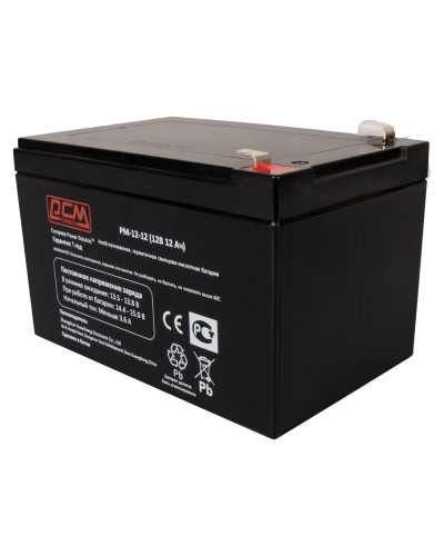 PM-12-12. Аккумулятор герметичный свинцово-кислотный. POWERCOM в Кемерово