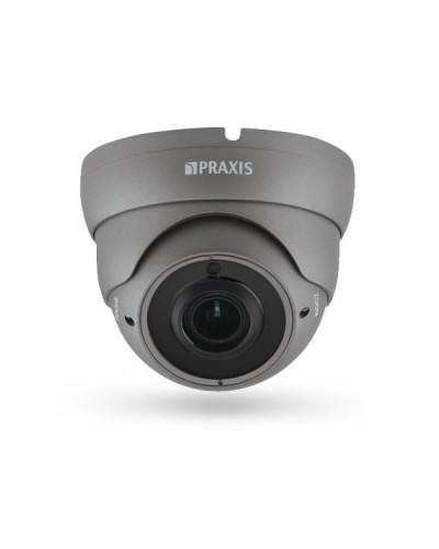 PE-7142IP 2.8-12 A/SD. Видеокамера IP купольная. Praxis в Кемерово