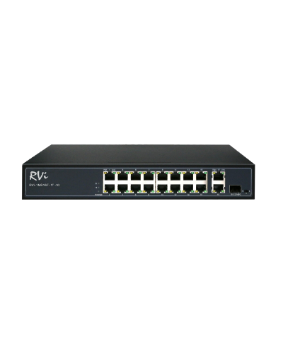 RVi-1NS16F-1T-1C. Коммутатор с питанием по PoE. RVi в Кемерово