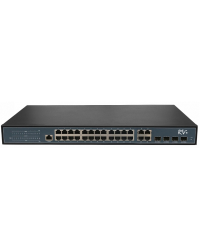 RVi-1NSM24G-4C. Коммутатор с питанием по PoE. RVi в Кемерово