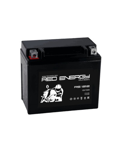 Red Energy RS 1212. Аккумулятор герметичный свинцово-кислотный стартерный. Red Energy в Кемерово