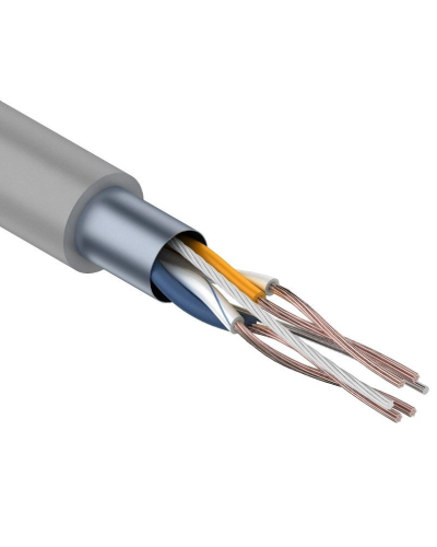 F/UTP, CAT 5e, PVC, 2PR, 24AWG, INDOOR, STRANDED, серый, 305м, REXANT (01-0125). Кабель «витая пара» (LAN) для структурированных систем связи. Rexant в Кемерово