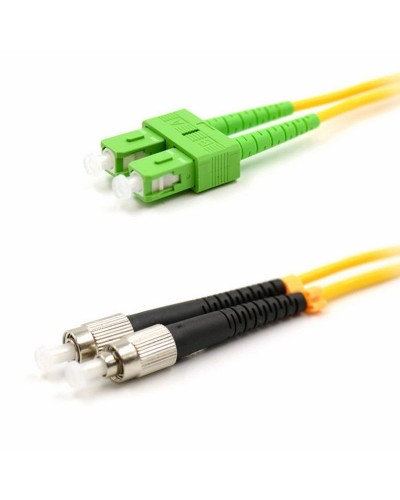 Патч-корд оптический переходной (SM), 9/125 (OS2), SC/APC-FC/UPC, (Duplex), PVC, 5м REXANT (50-2857-1): Патч-корд оптический в Кемерово