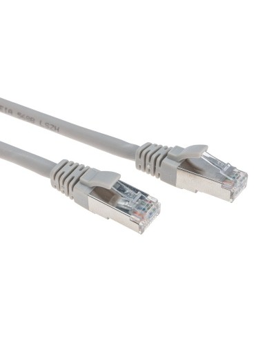 Патч-корд S/FTP CAT 6A (10G), RJ45-RJ45, 28AWG, LSZH, серый, 3м REXANT (02-0390-3). Патч-корд медный. Rexant в Кемерово