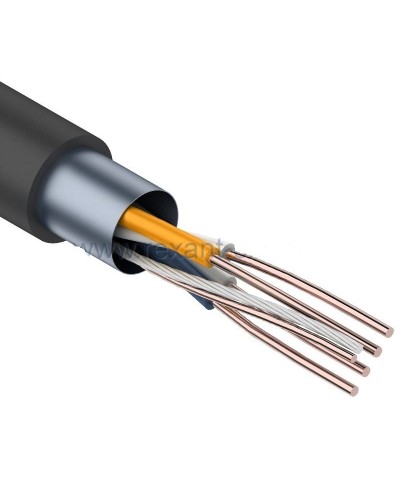 F/UTP, CAT 5e, PE, 2PR, 24AWG, OUTDOOR, SOLID, черный, 305м, REXANT (01-0124). Кабель «витая пара» (LAN) для структурированных систем связи. Rexant в Кемерово