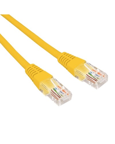 Патч-корд U/UTP CAT 6, RJ45-RJ45, 26AWG, LSZH, желтый, 2м REXANT (02-0295-2). Патч-корд UTP. Rexant в Кемерово