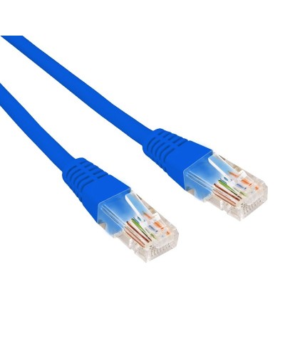 Патч-корд U/UTP CAT 6, RJ45-RJ45, 26AWG, LSZH, синий, 1.5м REXANT (02-0294-105). Патч-корд UTP. Rexant в Кемерово