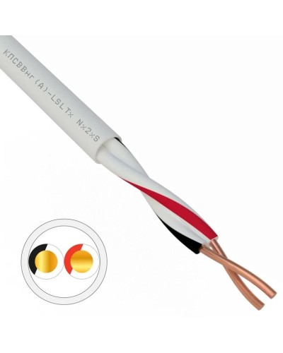 КПСВВнг(А)-LSLTx 1х2х0,5 REXANT (01-4870). Кабель для систем передачи данных пониженной пожароопасности c низким дымо- и газовыделением, с низкой токсичностью продуктов горения. Rexant в Кемерово