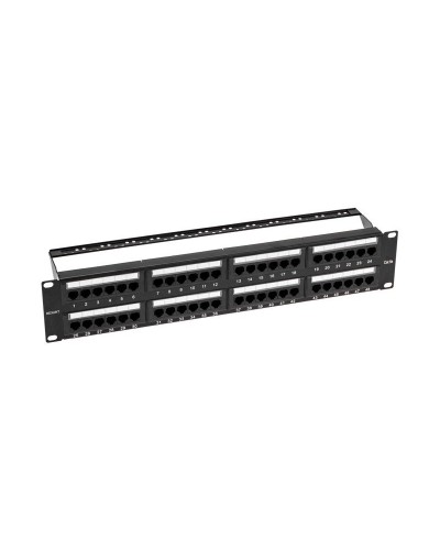 Панель коммутационная с кабельными органайзерами 19", 2U, 48 портов, UTP, RJ-45, CAT 5e REXANT PRO (02-0032): Патч-панель 19" в Кемерово