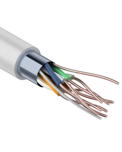 F/UTP, CAT 6, ZH нг(А)-HF, 4PR, 23AWG, INDOOR, SOLID, серый, 305м, REXANT (01-0167). Кабель «витая пара» (LAN) для структурированных систем связи. Rexant в Кемерово